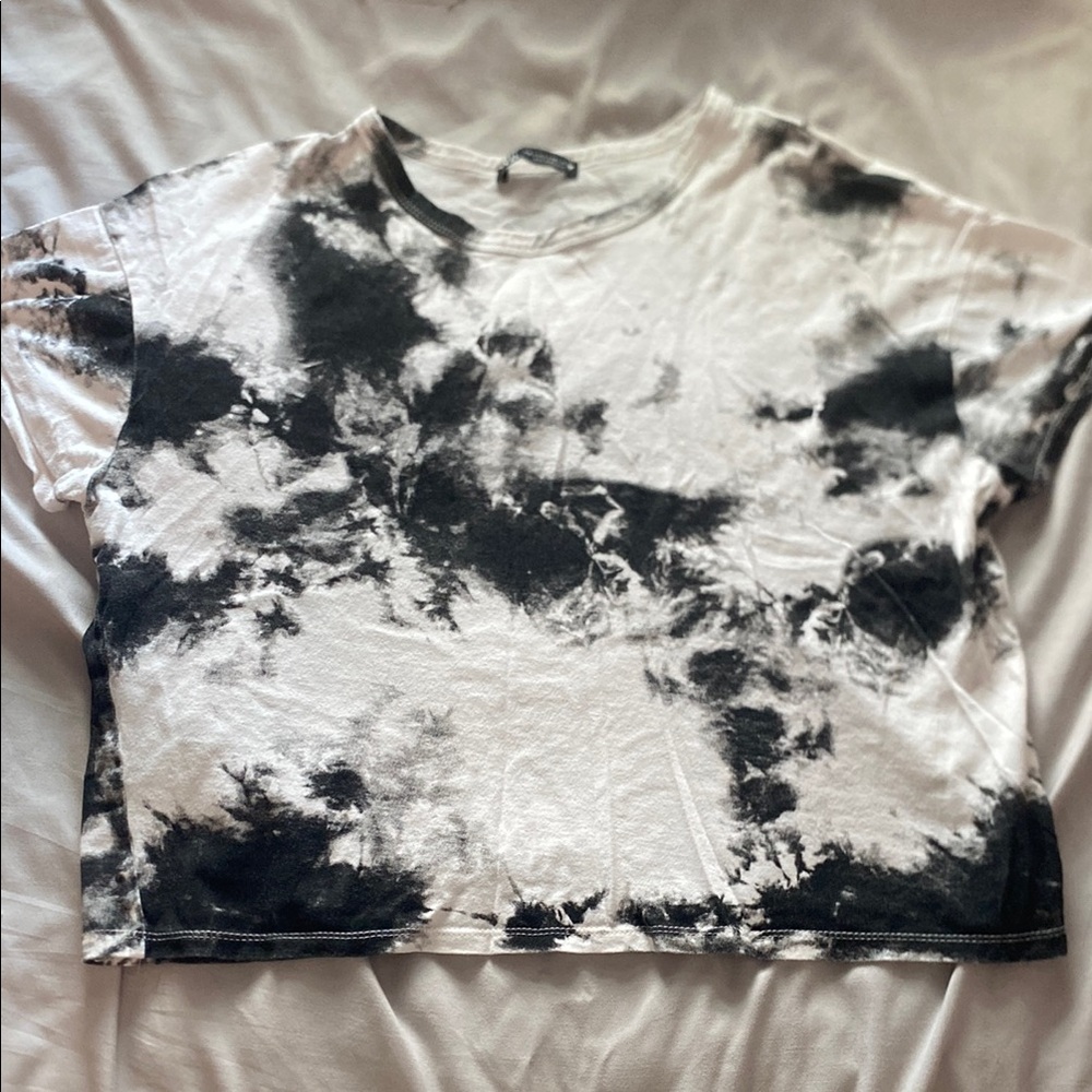 Zara Cropped Oversized Tee